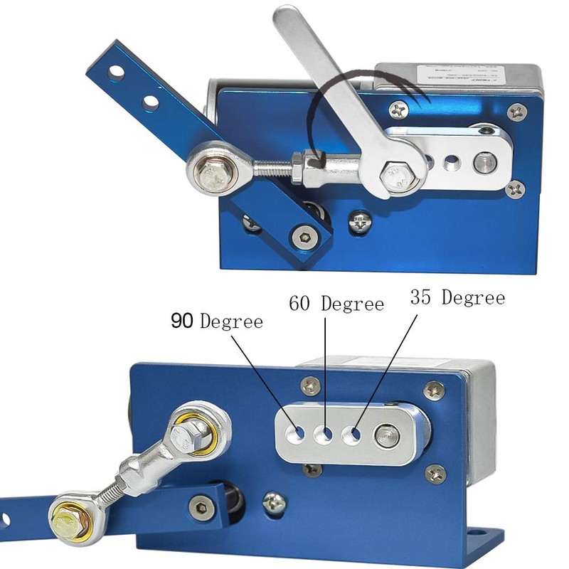 BEMONOC DIY Design DC 12V Linear Actuator Reciprocating Motor Stroke