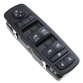 Master Power Window Switch for 2011 2012 Chrysler 300 CS, 2015 2016 2017 Chrysler 200 CS, for 2011 2012 2013 2014 Dodge Charger, 2016 Ram 1500 2500 3500 4500 5500 OE #68231805AA 68139805AB 56046823AE
