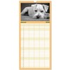 Familienplaner 2026 - Total gechillte Hunde mit 5 Spalten (Wandkalender,