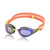 Speedo Unisex-Adult Swim Goggles Mirrored Fastskin Pure Focus, Salso/Atomic Lime/Violet