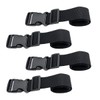 4 Pcs Adjustable Fanny Pack Extender Strap Release Backpack Sternum