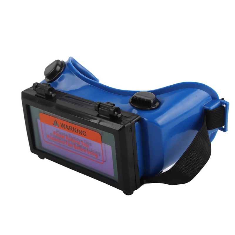 MUNEFE Welding Goggles, Welder Eye Protective Glasses, Auto Darkening Welding