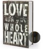 Diversion Book Safe Storage Box, Dictionary Secret Safe Can with