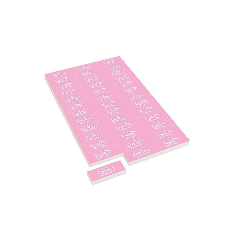 ForPro Professional Collection Sparkle Mini Buffer Sheet, Pre-Cut, Double-Sided Manicure
