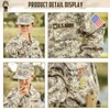 GIFTINBOX Kids Army Soldier Dress Up Costume Role Play Set,