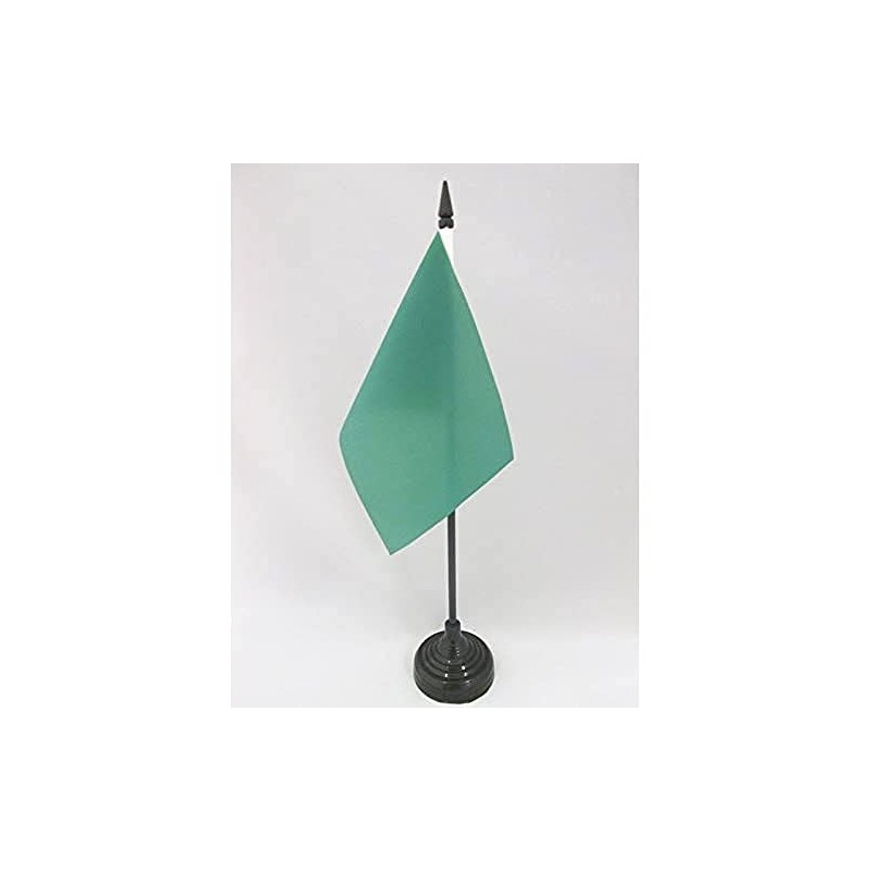 AZ FLAG - Table Flag Plain Green - 15 x