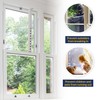 Adjustable Window Security Bars (White-1PCS, 9.8-16.7In)