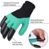 Gloves, with Claws Waterproof Safe Garden Gloves, for Digging, Pruning