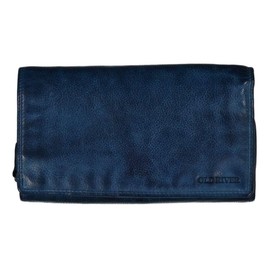 Old River Ladies Purse Blue Small
