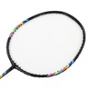 2Pcs Badminton Racquets Set Lightweight Sturdy Double Badminton Rackets with