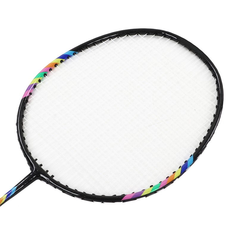 2Pcs Badminton Racquets Set Lightweight Sturdy Double Badminton Rackets with