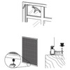 PRIME-LINE Prime-Line L 5790 Window Screen Bottom Latches (Single Pack)