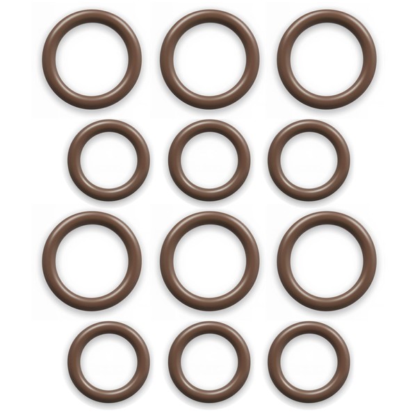 Viton/FKM O-Rings Compatible with 800-013 Fuel Line– 6 Each, 5/16