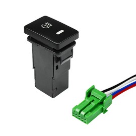 YUNPICAR Toyota On-Off Push Switch Harness for Fog Lights (Toyota Switch)