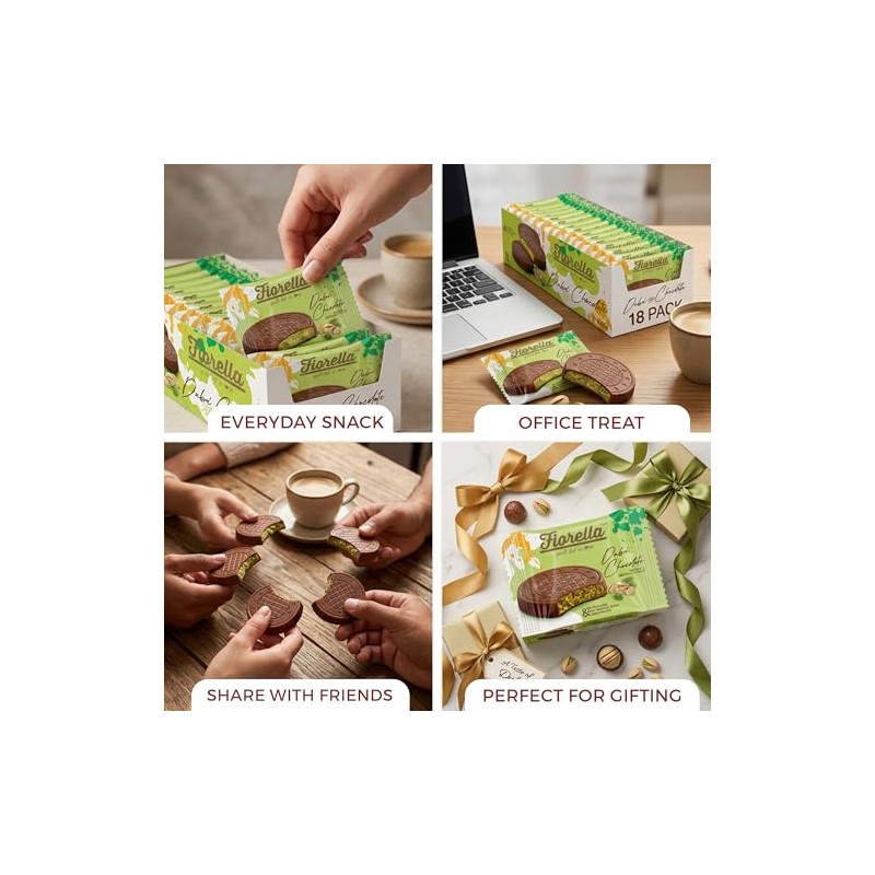 Fiorella Dubai Chocolate Bar Pistachio Knafeh | Milk Chocolate with