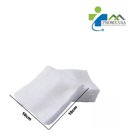 Quirmex 10x10cm gasa estéril 100 piezas