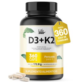 Life 360 Suplemento Alimenticio Vitamina 400 Cápsulas