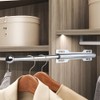Closet Valet Rod Slide Out, Closet Pull Out Rod for
