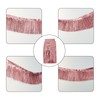 3 Packs Lametta Fransen Fringe Girlande Metallic Foil Fringe Garland