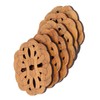 6PCS Bamboo Coaster Teacup Mat AntiScald Heat Insulation Pad Tea