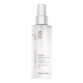 Kenra Platinum Pearl Detangler |Leche acondicionadora ligera |Aporta hidratación y deslizamiento |Desenredo fácil y mayor manejabilidad |Protección térmica hasta 450°F |Todo tipo de cabello |159 ml