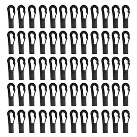 MagiDeal 60 Pcs Plastic/Elastic Rope/Shock Cord Hook for 4 or 5mm Shock Cord