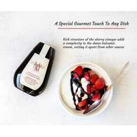 Arvum Balsamic Cream | Imported from Spain | Sherry Vinegar Based Balsamic Sauce | 6.4 oz |