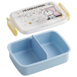 Skater RBF3ANAG-A Children's Antibacterial Lunch Box, Fluffy, 15.9 fl oz (450 ml), Doraemon, Space Sanpo, Made in Japan