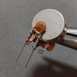 TREBLE BLEED "Fender Spec RCD" 1.2nF Centralab Ceramic Cap, 150K, 20K RCD Res