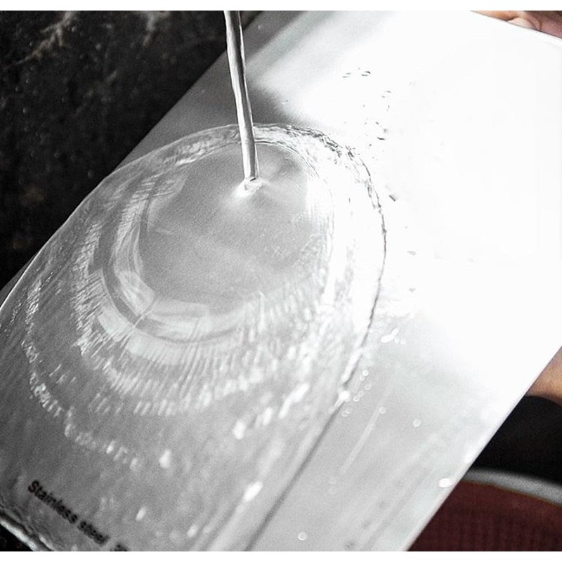 304 Stainless Steel Chopping Board, BPA Free, Antibacterial and Sustainable,