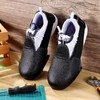 NUOBESTY Safety Shoe Covers, Anti-Smash Leather Overshoes with Slip-Resistant Sole,