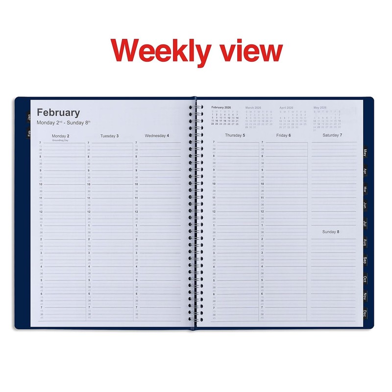 Staples 2026 Year 8" x 11" Weekly & Monthly Appointment