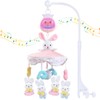 Aimafun Baby Crib Mobile for Girls with Music, Lights &