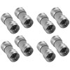 Poppstar 8x Sat Adapter F-connector (F-male to F-male), for coaxial