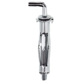TOX Acrobat 035101691 Metal Cavity Wall Dowels M6 x 65 mm [Set of 25 Dowels and 25 Hooks]