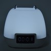 Remote Control Night Light Adjustable LED Portable Bedside Clock Lamp