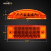 Partsam 10x 6 Rectangle Amber Led Side Marker and Clearance
