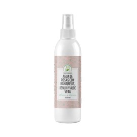 Agua De Rosas Con Hamamelis, Benjuí  Áloe Vera Hidratante Facial Productos Mart Mexico 500ml                                                          