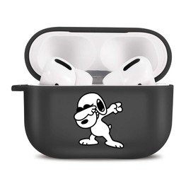 AirPods 3rd Generation Case, Snoopy Airpods 3rd Generation Cover, Cute Character Storage Case, TPU Material, Carabiner Included, Lightweight, Scratch-Resistant, Lost Prevention, Shock Resistant,