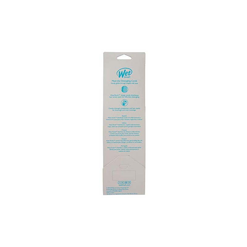 WET BRUSH, Detangling Comb, Pink, Cepillo Desenredante, Desenreda Todo Tipo