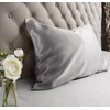 Jasmine Silk 100% 19 Momme Mulberry Charmeuse Silk Pillowcase for