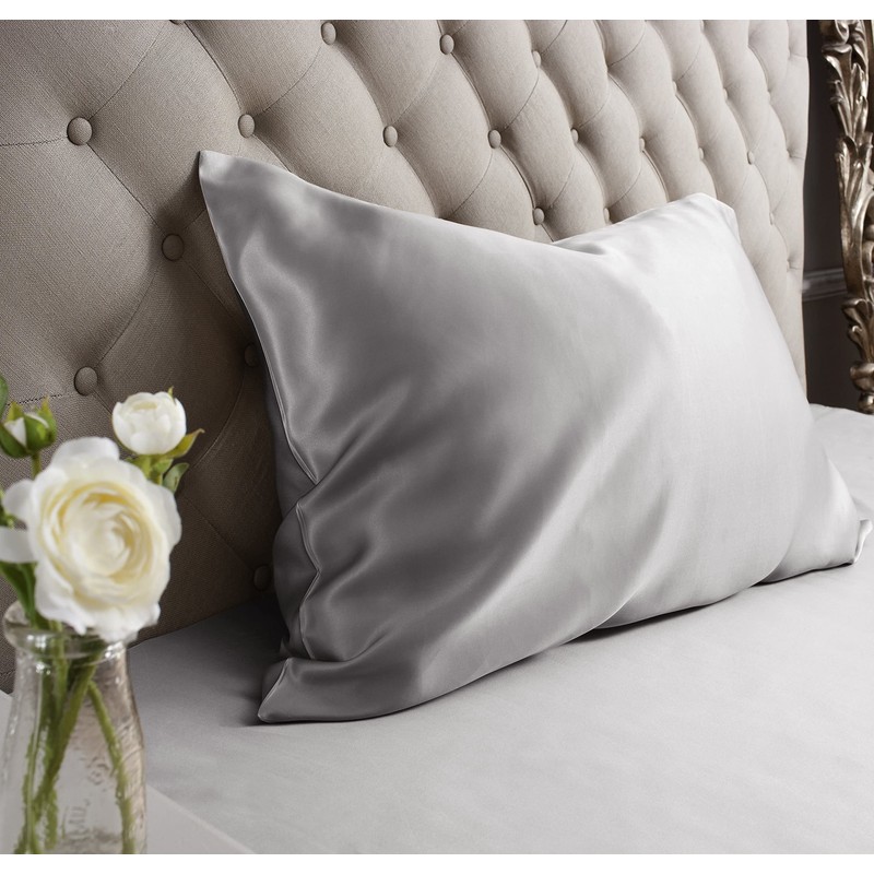 Jasmine Silk 100% 19 Momme Mulberry Charmeuse Silk Pillowcase for