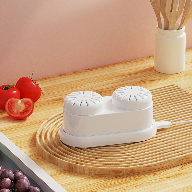 Fruit Vegetable Washing Machine PP Household Capsule Shape Food Purifier