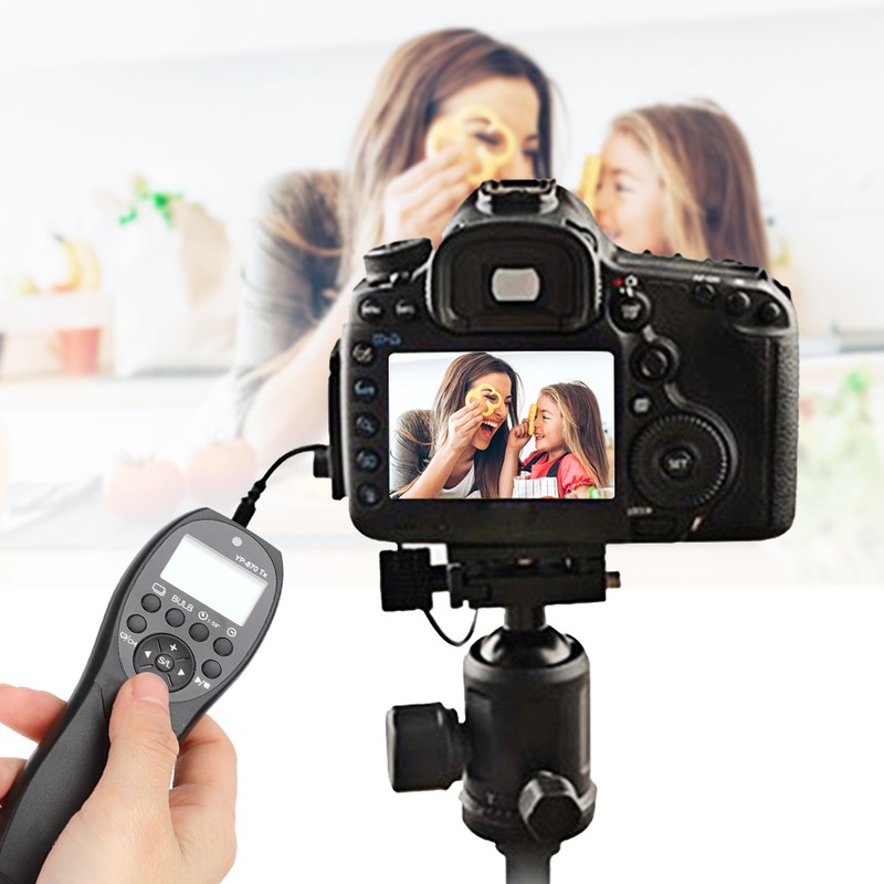 YouPro YP-870/E3 Ⅱ Wireless Timing Shutter Release Remote Control LCD