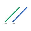 sourcing map 3pcs Whiteboard Magnetic Ruler 29cm Metric Blackboard Straight