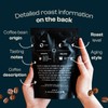 Gourmet Coffee Sampler Gift Box Set, Roasted Coffee Ground, Sumatra