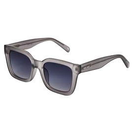 Nine West Women's Liora Sunglasses Rectangle, Grey, 51mm