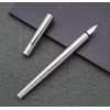 Jinhao 35 Fountain Pen Metal Ink Pen (Steel Body, Extra