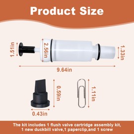 C-100500-K C-100500-KIT Flush Valve Cartridge For Sloan Flushmate Toilet