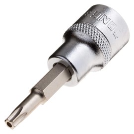 TONE Torx Socket (Tampering Prevention Type) HP3TX-T25H Drive Angle 0.3 inches (9.5 mm) (3/8") T25H